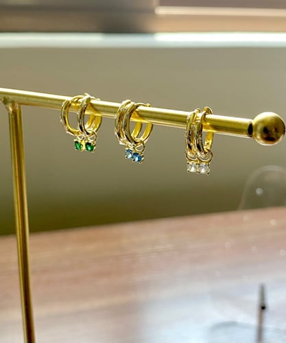 Sterling silver earrings