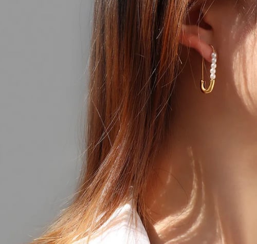 Stainless steel earrings