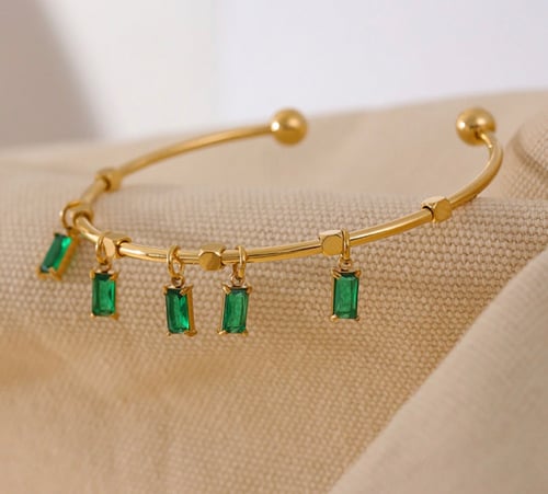 Stainless steel bangle