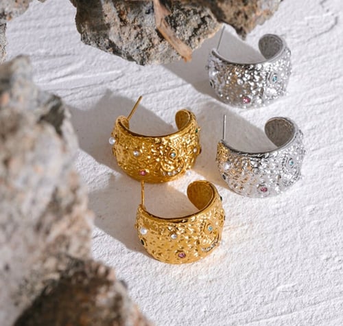 Stainless steel earrings