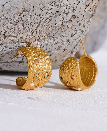 Stainless steel earrings