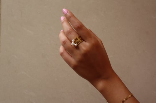 Resizable stainless steel ring