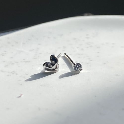 2pc (set) Sterling silver studs