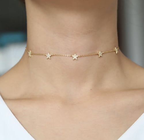 Sterling silver chocker