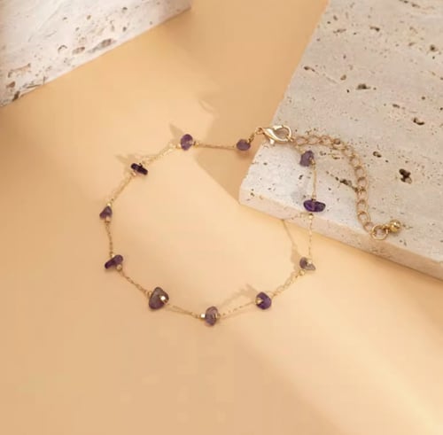 Stainless steel anklet