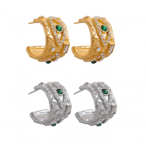 Stainless steel earrings