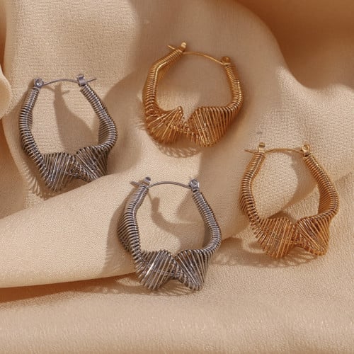 Stainless steel earrings