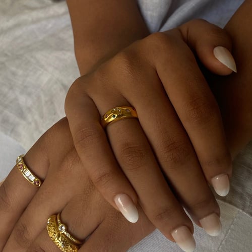 Stainless steel ring