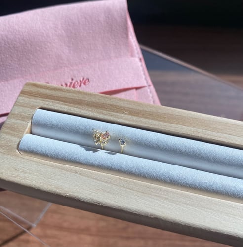 2pc (set) Sterling silver stud