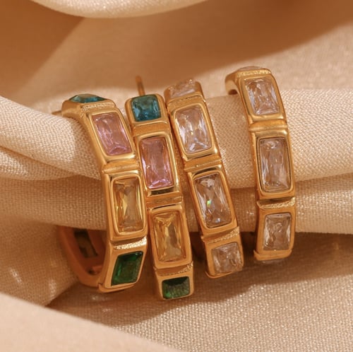 Stainless steel earrings