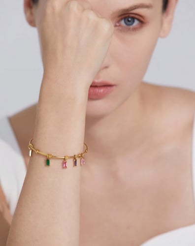 Stainless steel bangle