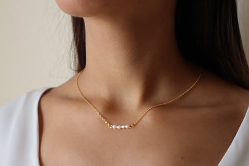 Silver 925 pearl necklace