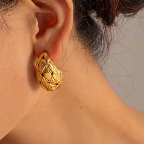 Pie earrings