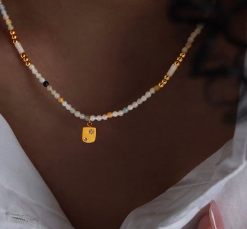 Handmade Natural stone stainless steel