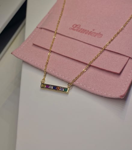 18k gold plated necklace