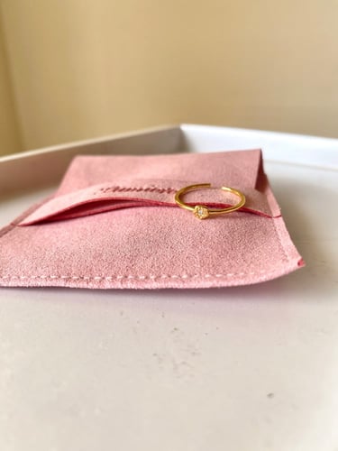 Resizable silver 925 ring