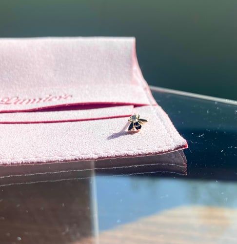 1pc Sterling silver stud