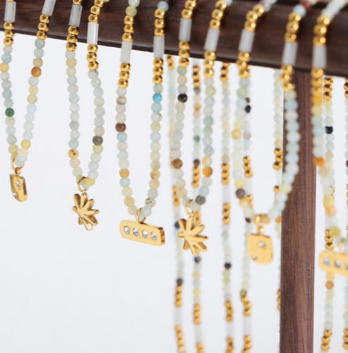 Handmade Natural stone stainless steel