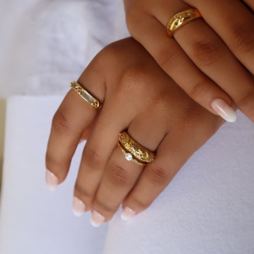 Stainless steel ring