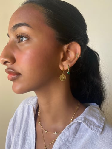 Stainless steel earings