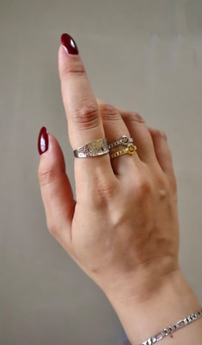 Sterling silver ring