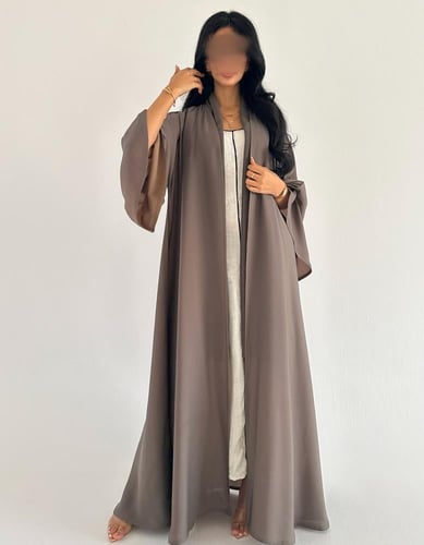 كريب خفيف توفيس كلوش اكمام واسعه