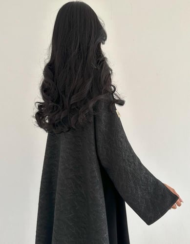 كريب ملكي مع تفته بلمعة من الخلف كلوش