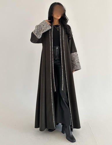 جوخ خفيف مع صوف كلوش