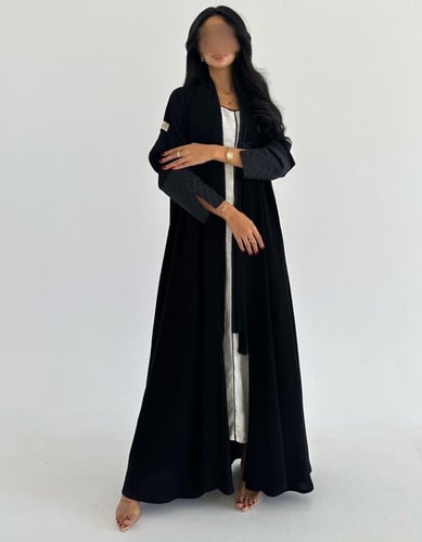 كريب سادة مع تدخيلة اكمام ركامه هندي