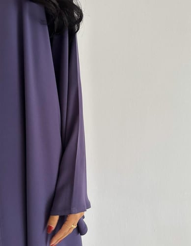 كريب خفيف ياباني كلوش اكمام كلوش