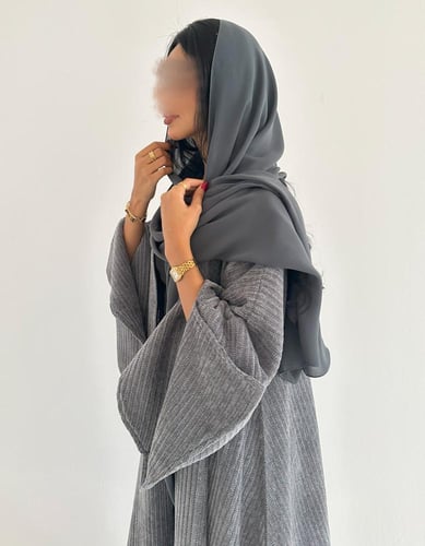 صوف نص كلوش شتوي فتحة فالكم