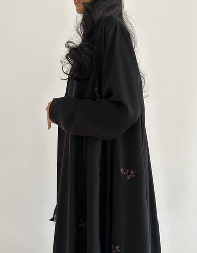 كريب نواعم مطرز كلوش عملي