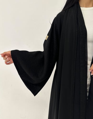 كريب كلوش واكمام لمعه كلوش