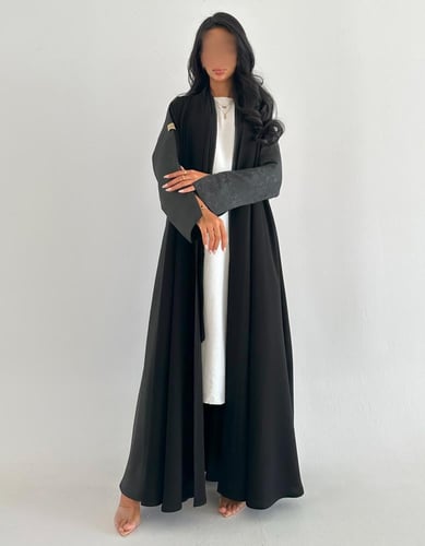 كريب وتفته هندي بلمعة من الخلف كلوش