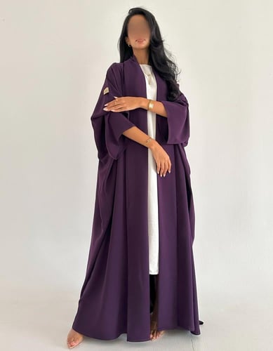 كريب ياباني عملي ربع بشت بصفطه من الامام