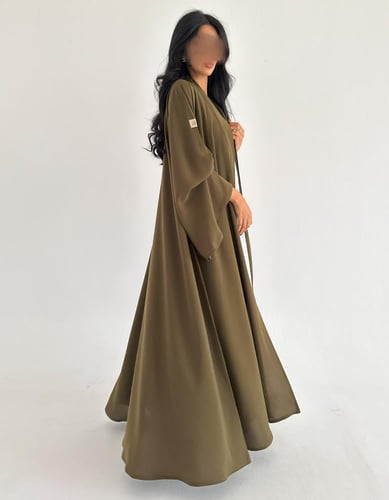 كريب خفيف ياباني اكمام كلوش القصة كلوش