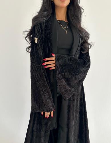 مخمل اسود تكسير كلوش