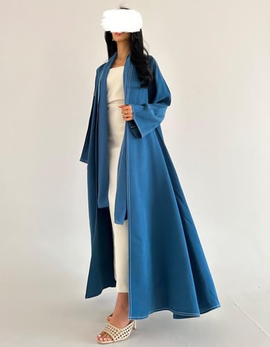 كريب مغسول كلوش اكمام واسعه