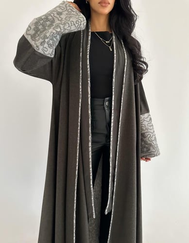 جوخ خفيف مع صوف كلوش