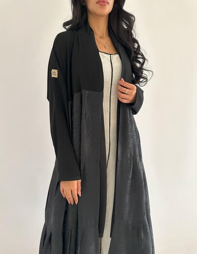 كريب حرير مكسر كلوش