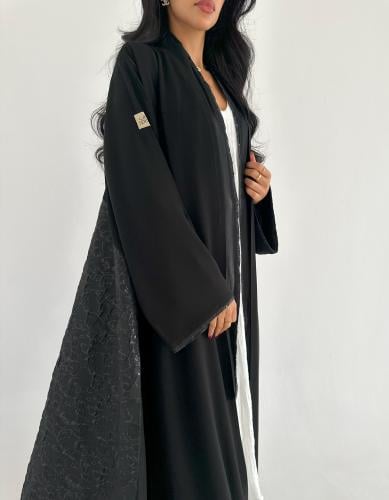 كريب عملي مع تفته كلوش اكمام واسعه