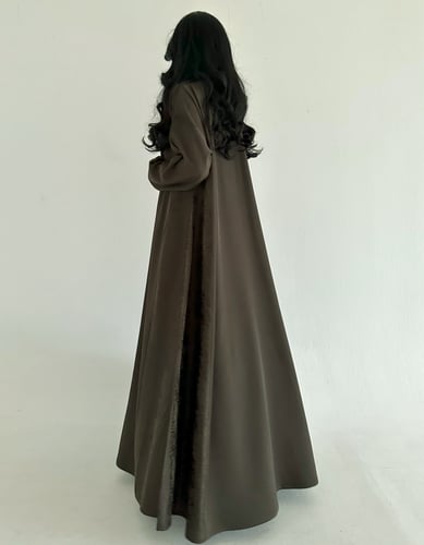 كريب عملي مع حرير جوانب كلوش