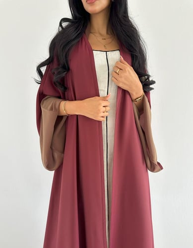 كريب خفيف توفيس اكمام واسعه