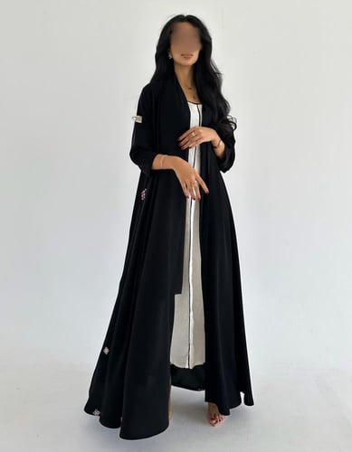 كريب ملكي تطريز كلوش