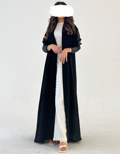 عباية كريب ملكي وتفته مخطط زري لمعه