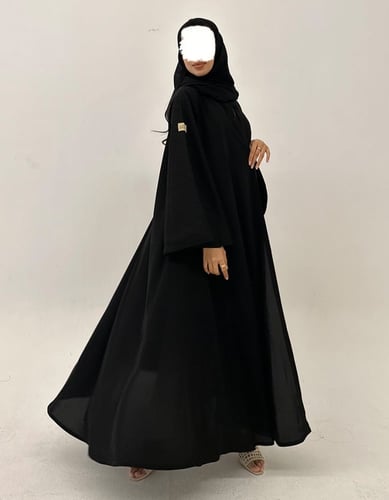 كريب كلوش واكمام لمعه كلوش