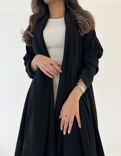 عباية ملكي كلوش مع لمعه خفيفه