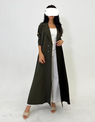 عباية كريب قصة جاكيت