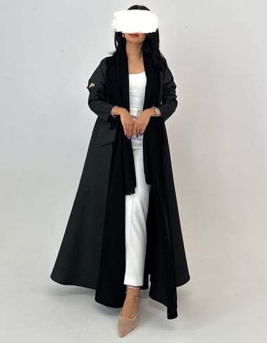 عباية عملية كريب فاحم قصة رسمية كلوش