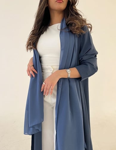 عباية كلوش كريب بارد